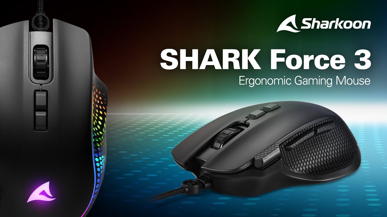 Sharkoon Launches SHARK Force 3 Mouse at an Affordable Price