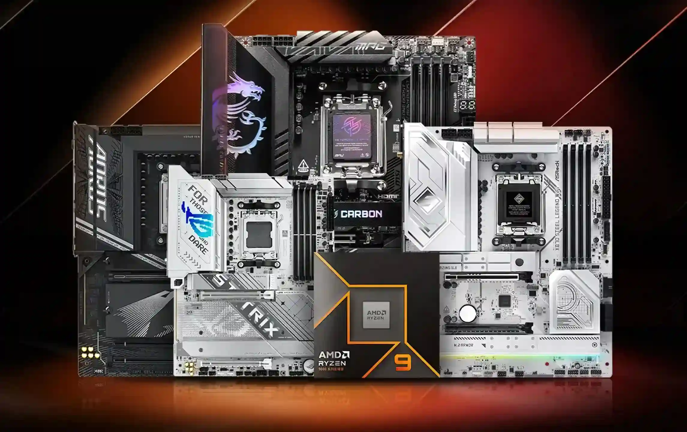 AMD Launches X870 and X870E Motherboards; Cheapest Motherboard Costs $189